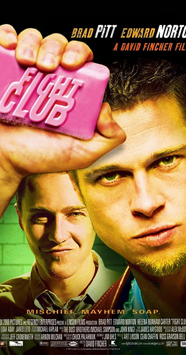 The Movie Fight Club released 1999 https://www.imdb.com/title/tt0137523/