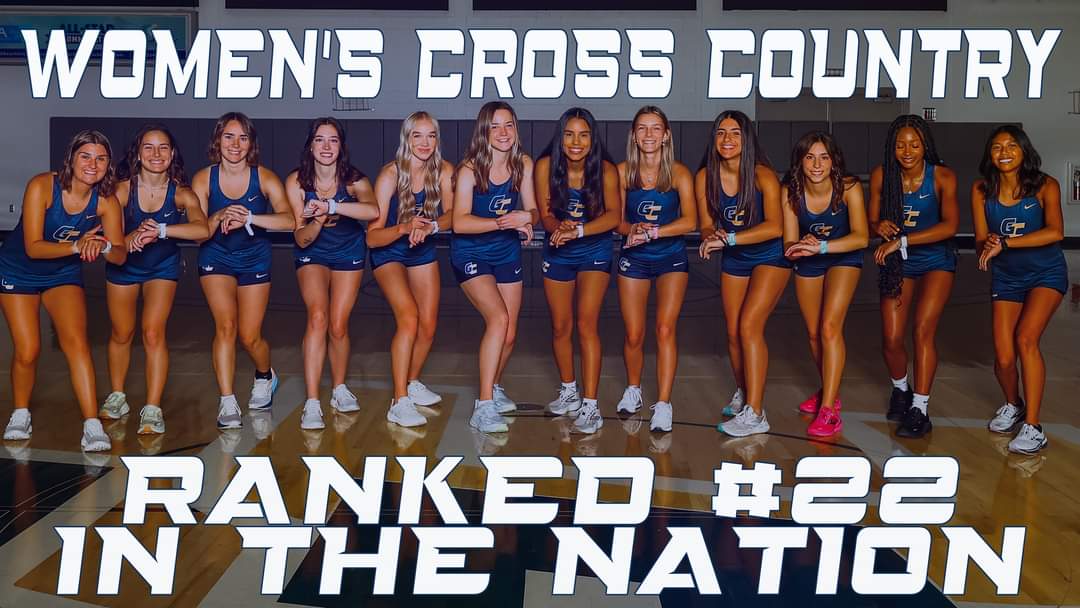 GC ATHLETICS: Women’s Cross Country ranked in Top 25