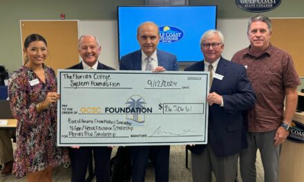 GCSC Foundation Receives Donation for Scholarship Programs