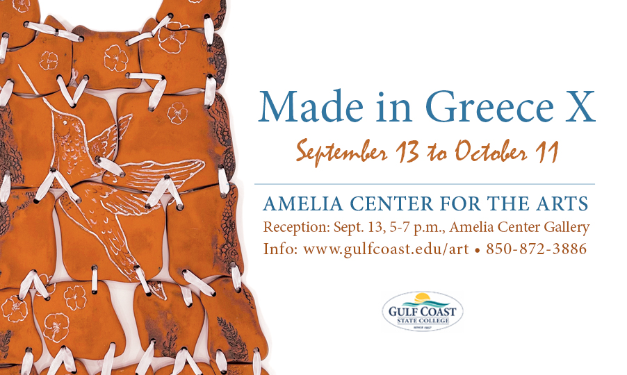 Gulf Coast State College Presents “Made in Greece X” Art Exhibit