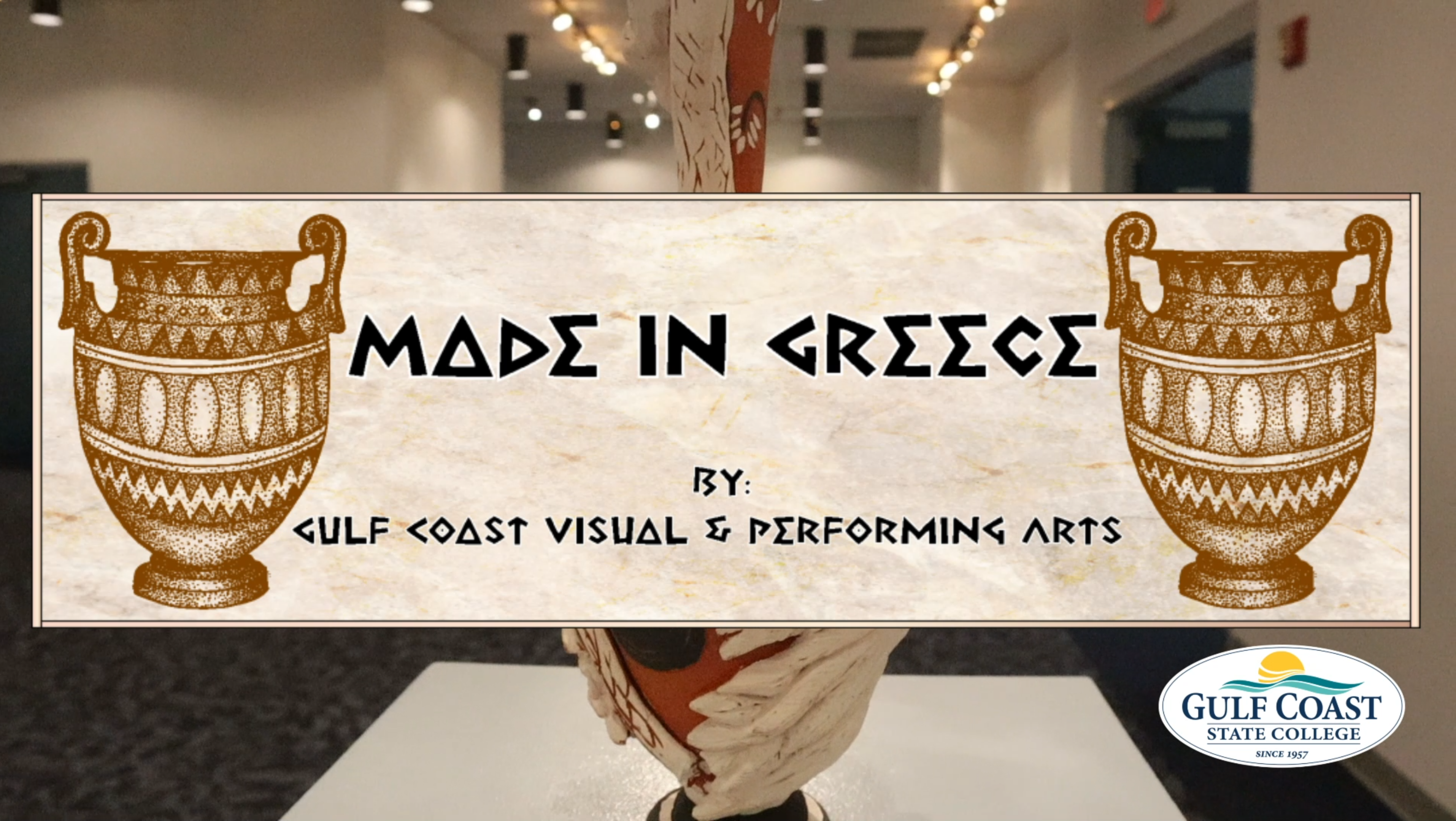 A Look at Gulf Coast State College’s “Made in Greece X”