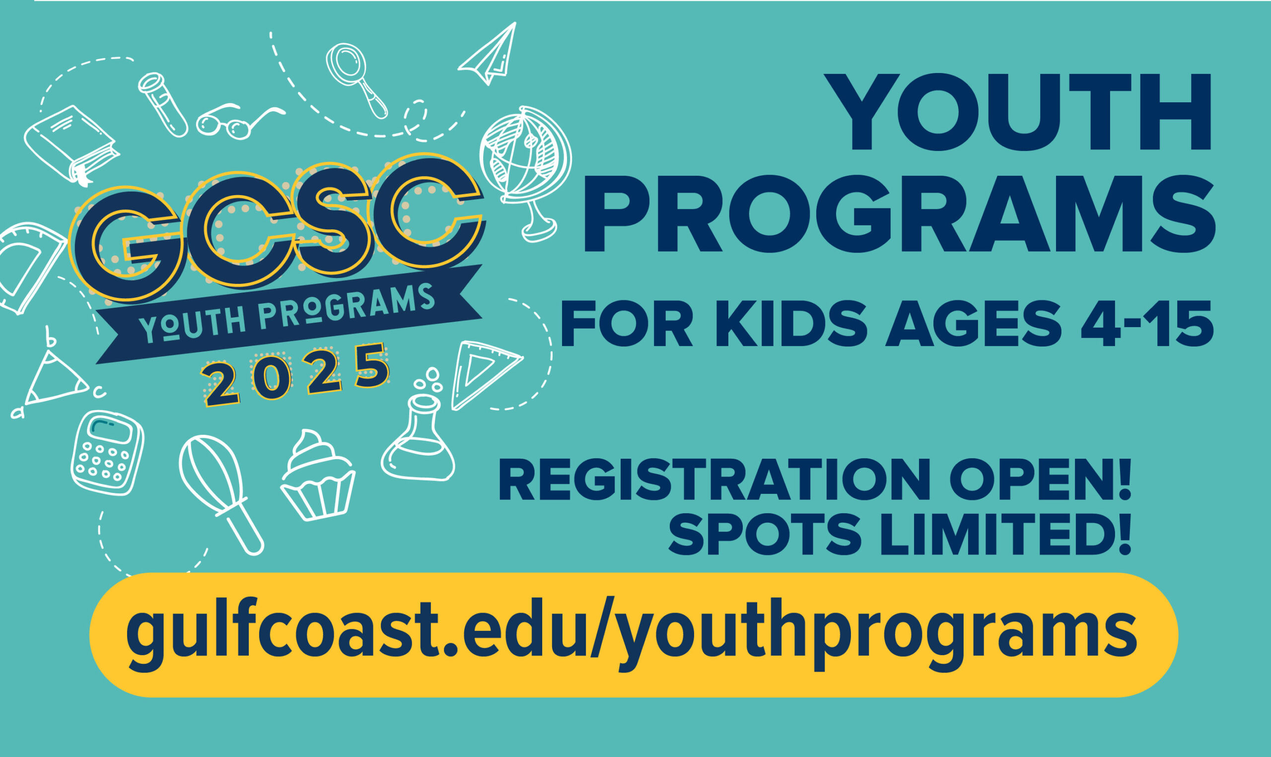 Registration for GCSC’s 2025 Summer Youth Programs Is Open